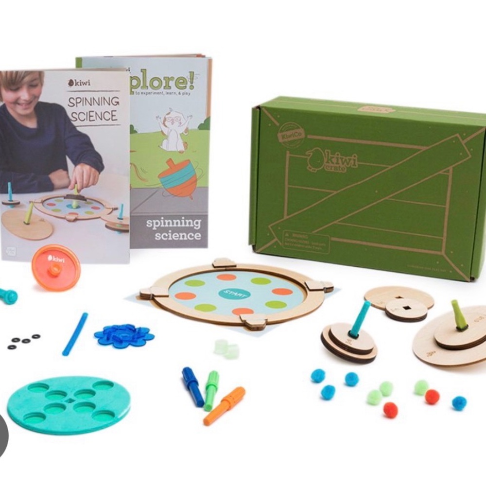 Kiwi co Spinning Science Kit
